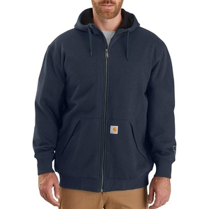 Carhartt Men’s Paxton Thermal-Lined Full-Zip Sweatshirt(New Navy)