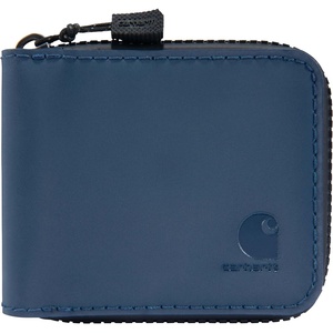 Carhartt Men’s Water Repellent Zipper Wallet W/RFID-Blocking Liner(Dark Blue)