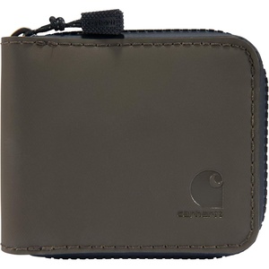 Carhartt Men’s Water Repellent Zipper Wallet W/RFID-Blocking Liner(Tarmac)