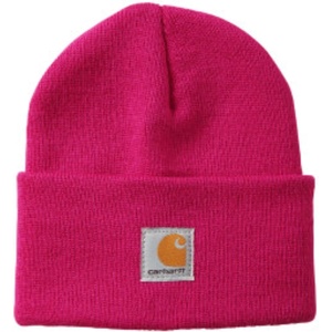 Carhartt Unisex Baby Knit Beanie Cuff Hat(Fuchsia)