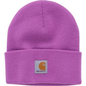 Carhartt Unisex Baby Knit Beanie Cuff Hat(Iris Orchid)
