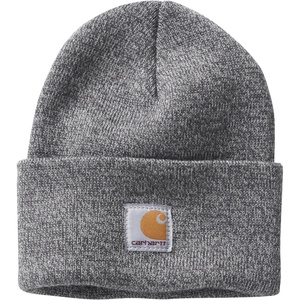 Carhartt Unisex Baby Knit Beanie Cuff Hat(Light Grey/Dark Grey)