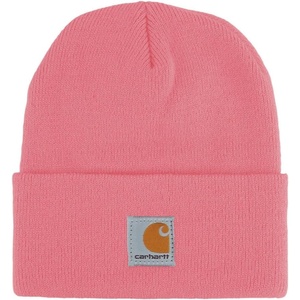Carhartt Unisex Baby Knit Beanie Cuff Hat(Pink Lemonade)