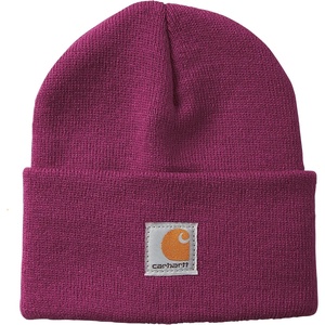 Carhartt Unisex Baby Knit Beanie Cuff Hat(Plum Caspia (Youth))