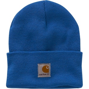 Carhartt Unisex Kids Youth Knit Beanie Cuff Hat(Imperial Blue)