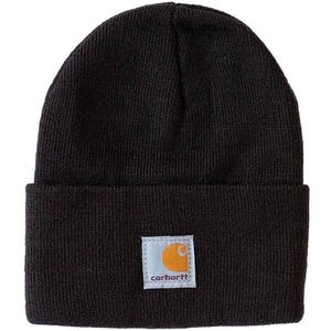 Carhartt Unisex Kids Youth Knit Beanie Cuff Hat(Mustang Brown (Youth))