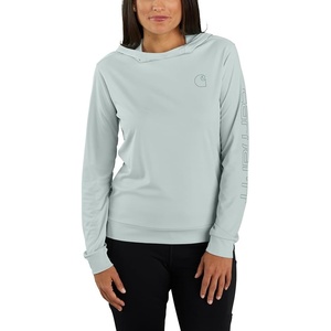 Carhartt Women’s 106236 Women’s Force® Sun Defender Lightweight Long-Sl(Dew Drop)
