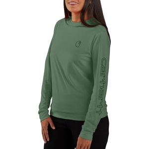 Carhartt Women’s 106236 Women’s Force® Sun Defender Lightweight Long-Sl(Frosted Balsam)