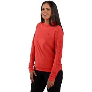 Carhartt Women’s 106236 Women’s Force® Sun Defender Lightweight Long-Sl(Roasted Tomato)