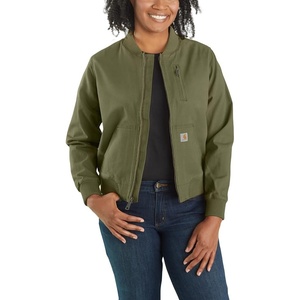 Carhartt Women’s Crawford Bomber Jacket(Basil)