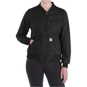 Carhartt Women’s Crawford Bomber Jacket(Black)