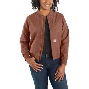 Carhartt Women’s Crawford Bomber Jacket(Nutmeg)