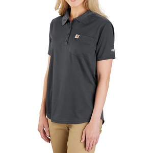 Carhartt Women’s Force Relaxed Fit Lightweight Short-Sleeve Pocket Polo(Shadow)
