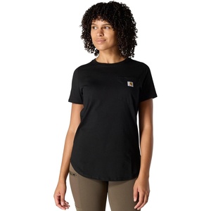 Carhartt Women’s Force Relaxed Fit Midweight Pocket T-Shirt 105415(Black)