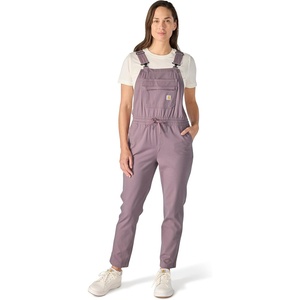 Carhartt Women’s Force Relaxed Fit Ripstop Bib Overall(Ash Berry)