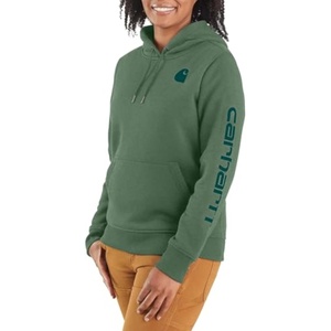 Carhartt Women’s Iconic Clarksburg Logo Sweatshirt(Frosted Balsam)