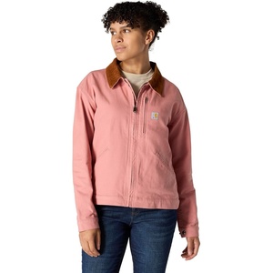 Carhartt Women’s Iconic Crawford Detroit Jacket(Rose Tint)