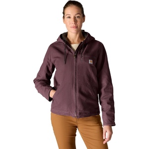 Carhartt Women’s Iconic Washed Duck Sierra Jacket(Blackberry)