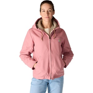 Carhartt Women’s Iconic Washed Duck Sierra Jacket(Rose Tint)