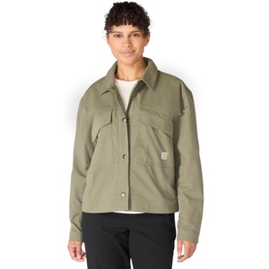 Carhartt Women’s Ripstop Utility Jacket(Dusty Olive)
