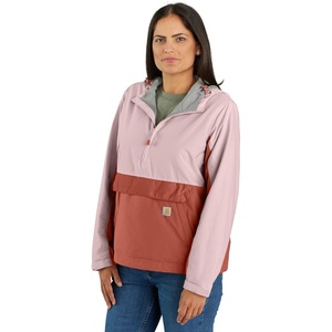 Carhartt Women’s Rockford Anorak(Soft Rose/Saddle Red)