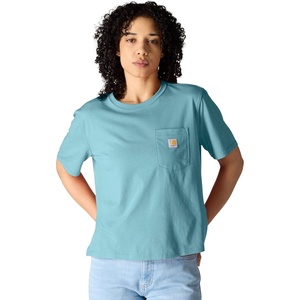 Carhartt Women’s Tencel™ Fiber Series Loose T-Shirt(Dusted Aqua)