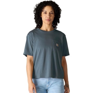 Carhartt Women’s Tencel™ Fiber Series Loose T-Shirt(Iron Blue)
