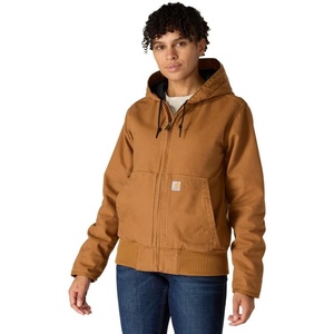 Carhartt Women’s Washed Duck Active Jac(Carhartt Brown)