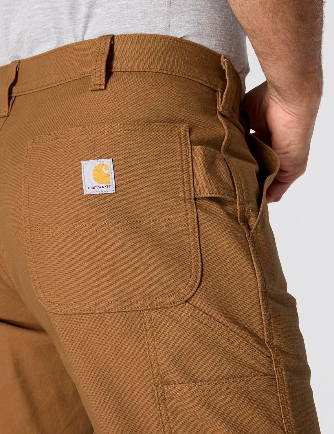 image:imageCarhartt Mens Loose Straight Rugged Flex Duck DungareeCarhartt Brown