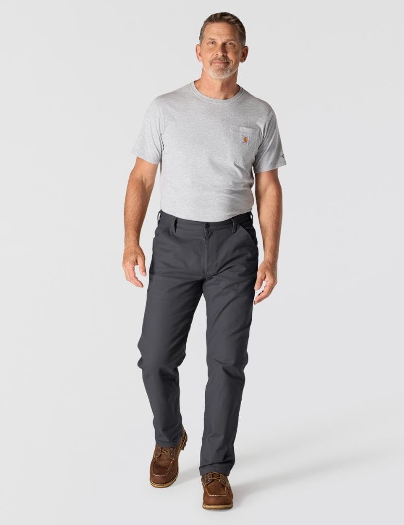 image:imageCarhartt Mens Loose Straight Rugged Flex Duck DungareeShadow