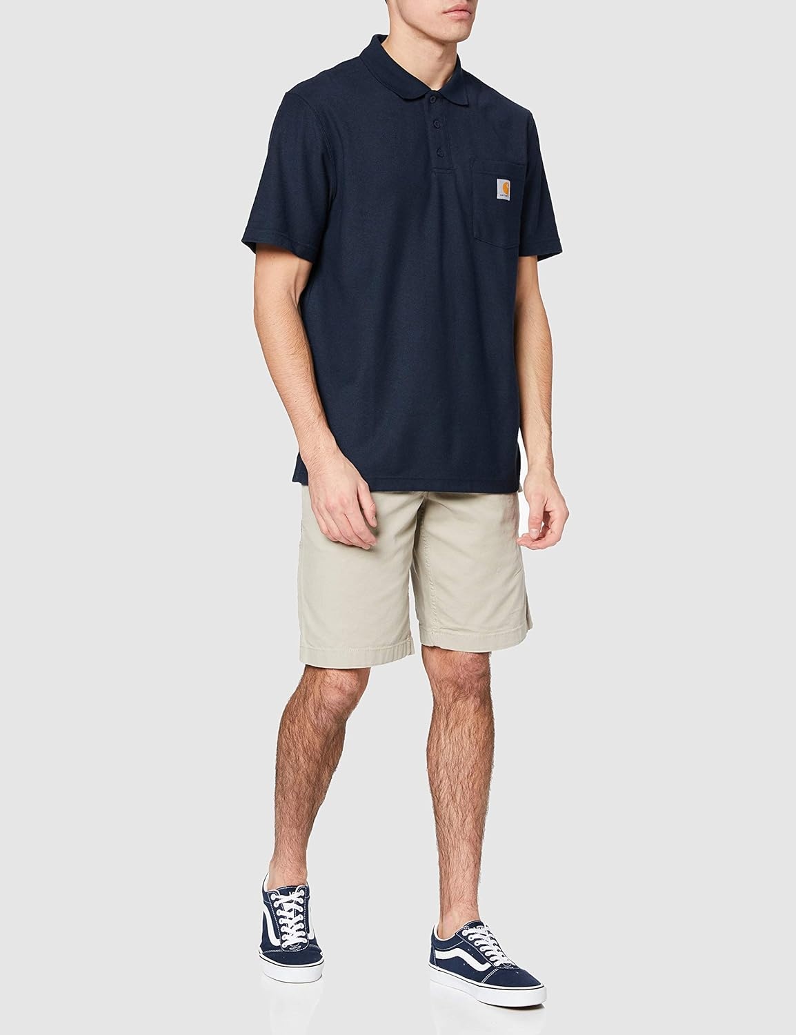 image:imageCarhartt Mens Relaxed 11 Rigby Dungaree ShortTan