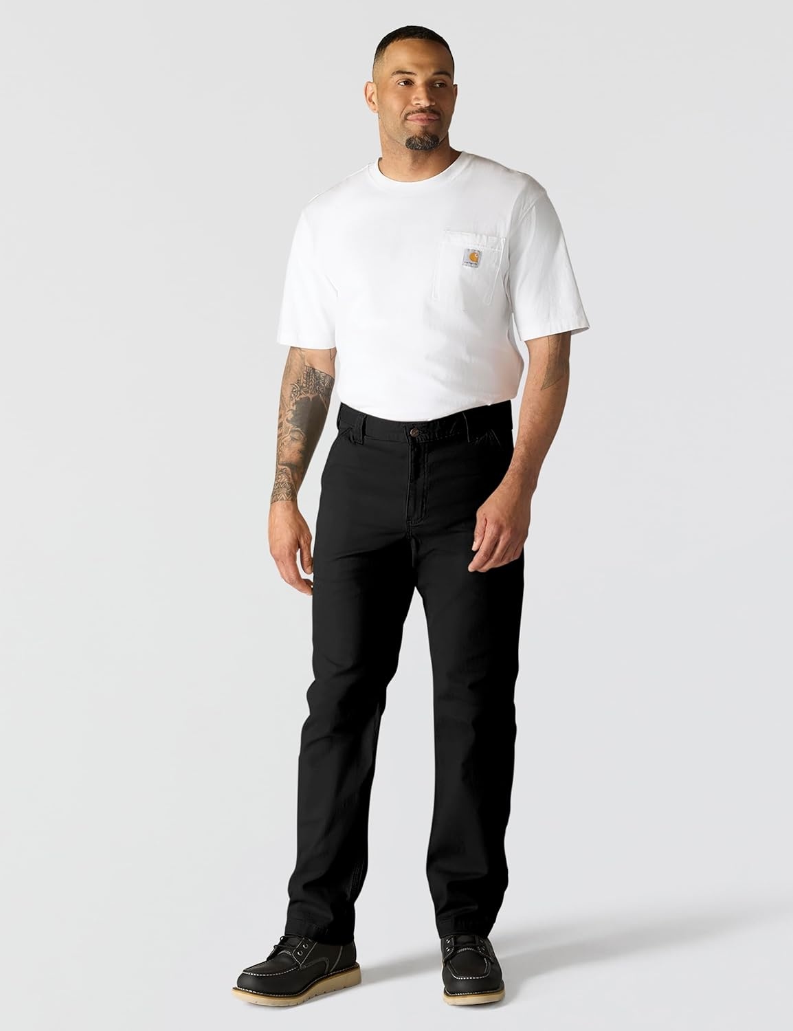 image:imageCarhartt Mens Relaxed Straight Rigby DungareeBlack