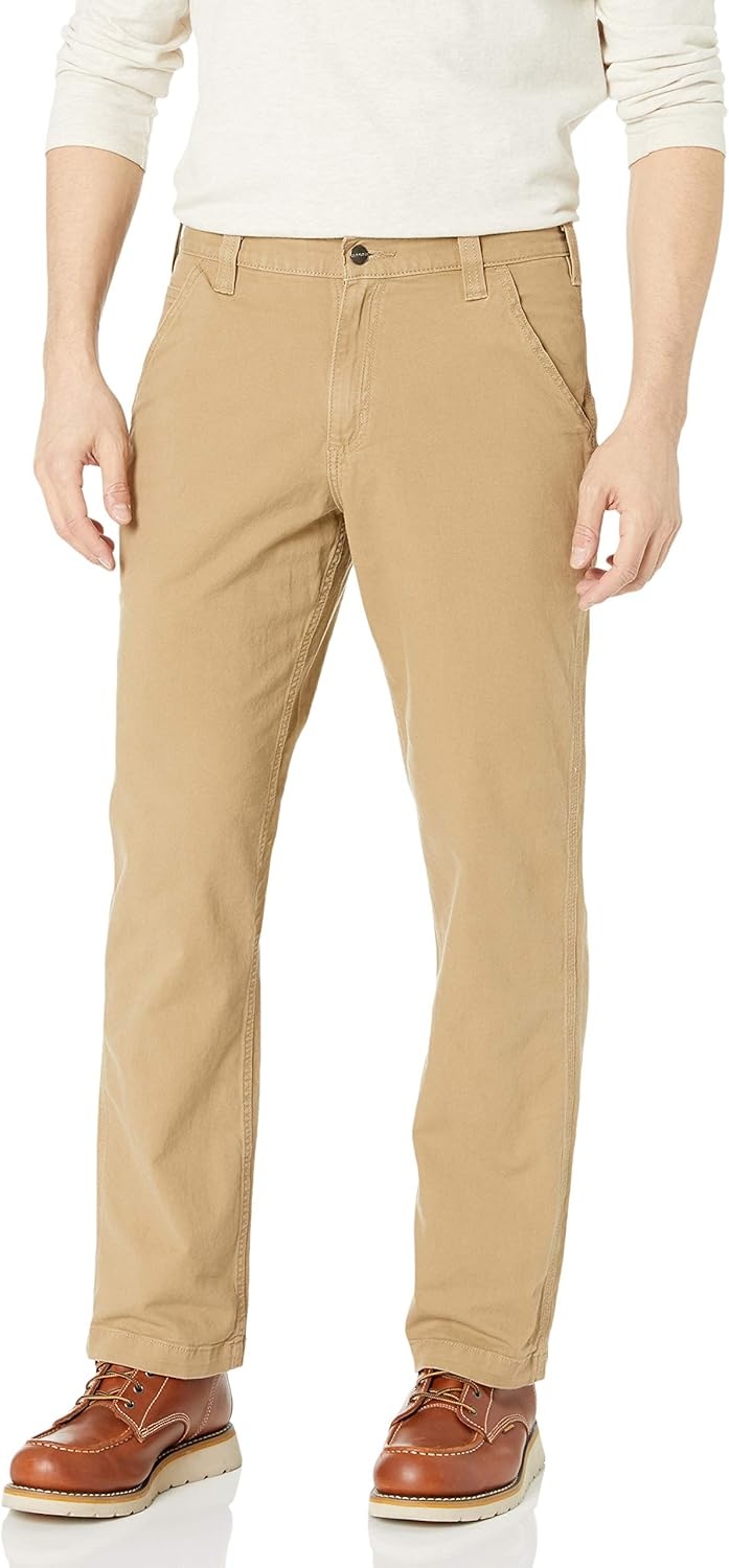 image:imageCarhartt Mens Relaxed Straight Rigby DungareeDark Khaki