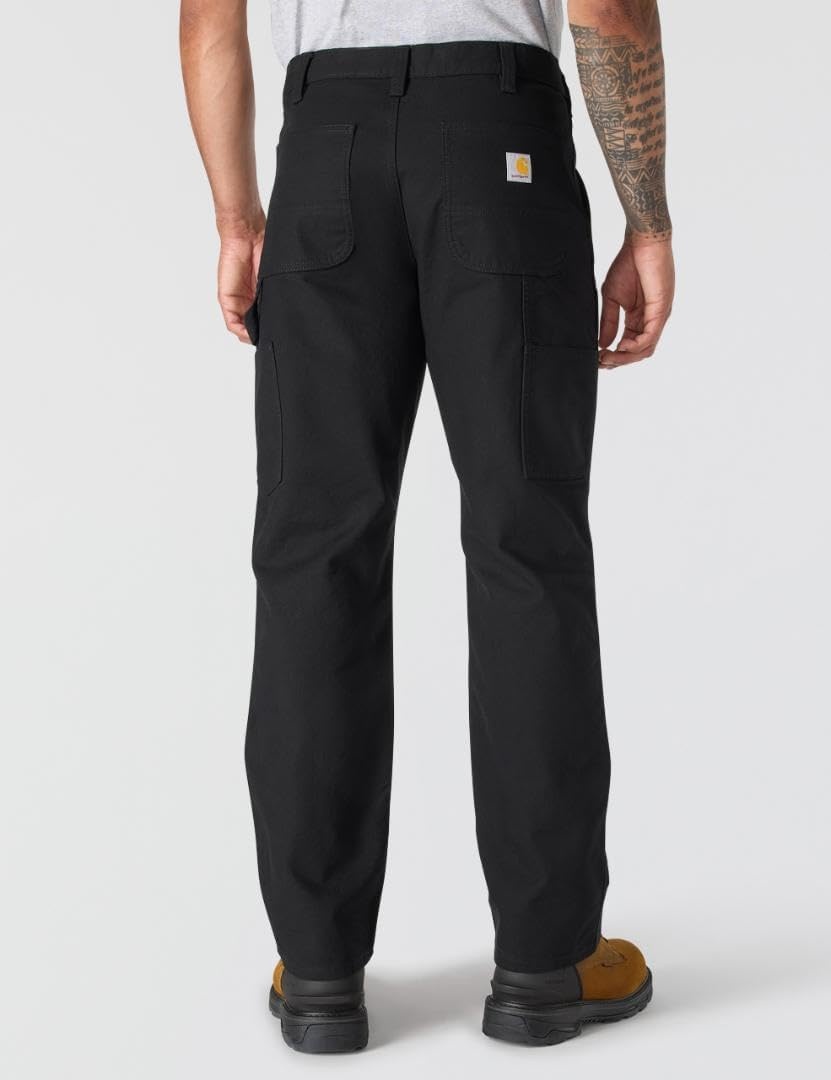 image:imageCarhartt Mens Relaxed Straight Rugged Flex Duck DoubleFront DungareeBlack