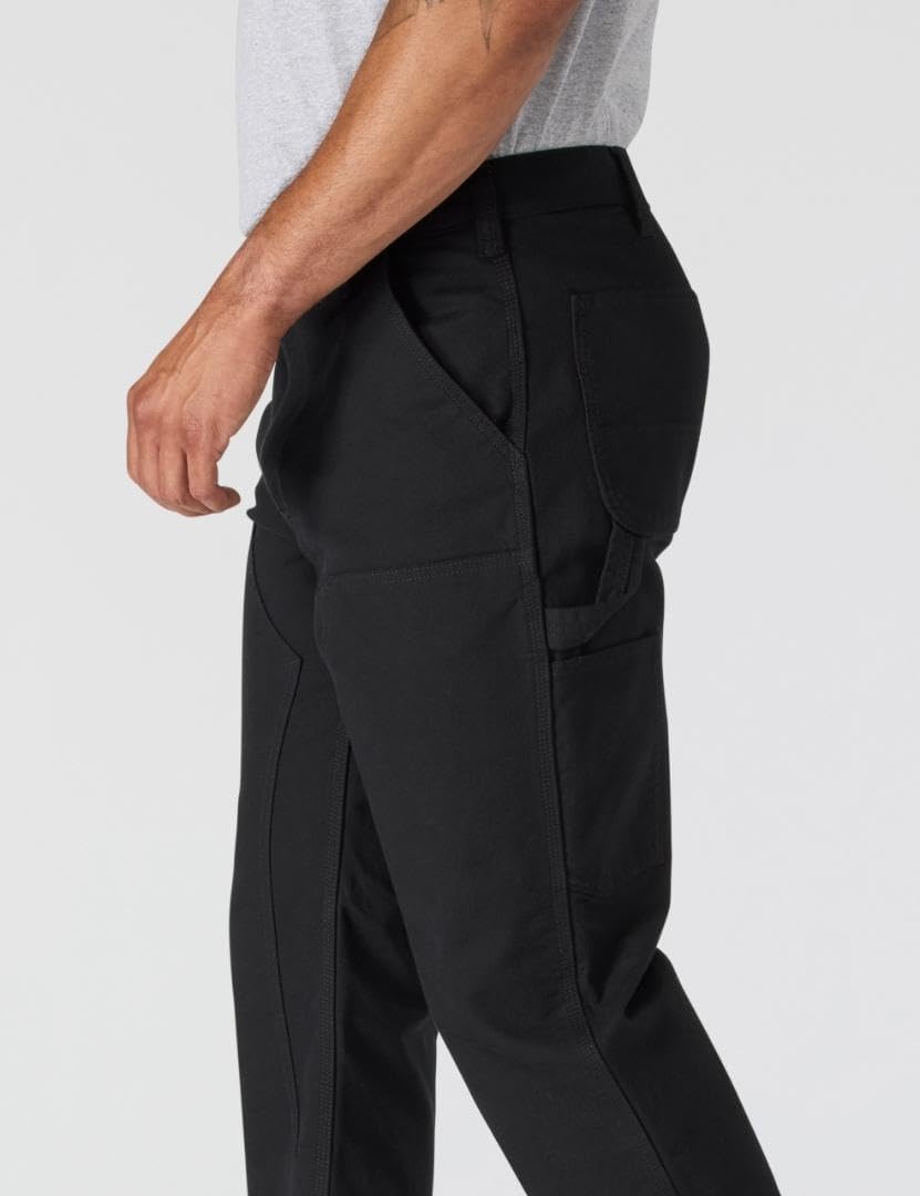 image:imageCarhartt Mens Relaxed Straight Rugged Flex Duck DoubleFront DungareeBlack