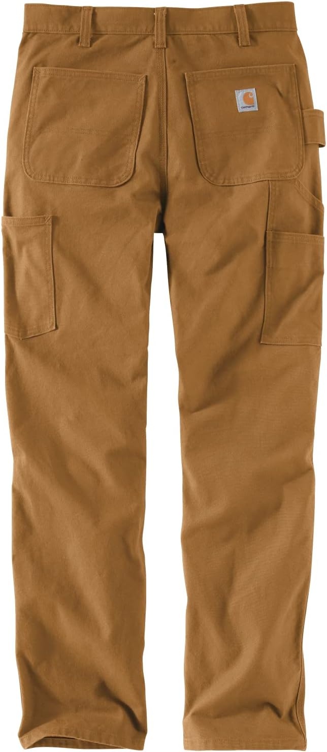image:imageCarhartt Mens Relaxed Straight Rugged Flex Duck DoubleFront DungareeCarhartt Brown