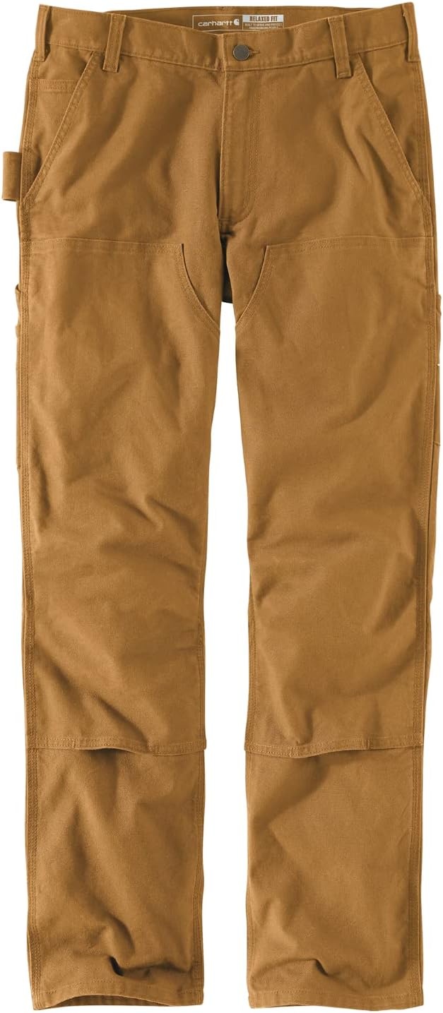 image:imageCarhartt Mens Relaxed Straight Rugged Flex Duck DoubleFront DungareeCarhartt Brown