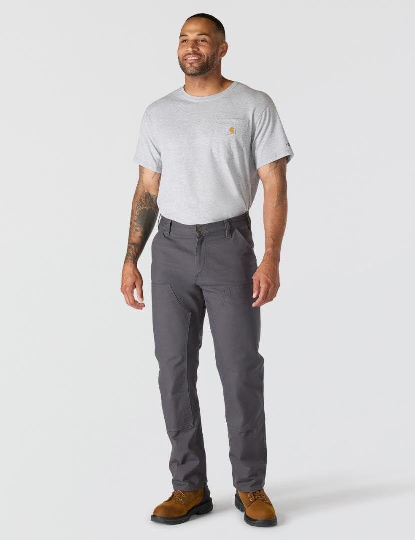 image:imageCarhartt Mens Relaxed Straight Rugged Flex Duck DoubleFront DungareeShadow