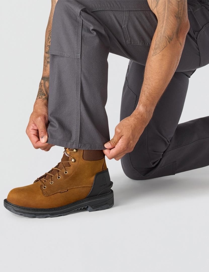 image:imageCarhartt Mens Relaxed Straight Rugged Flex Duck DoubleFront DungareeShadow
