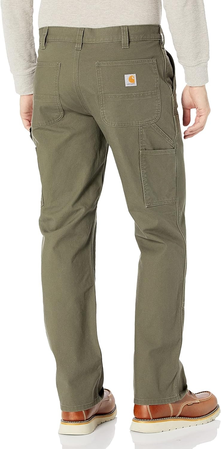 image:imageCarhartt Mens Relaxed Straight Rugged Flex Duck DoubleFront DungareeTarmac