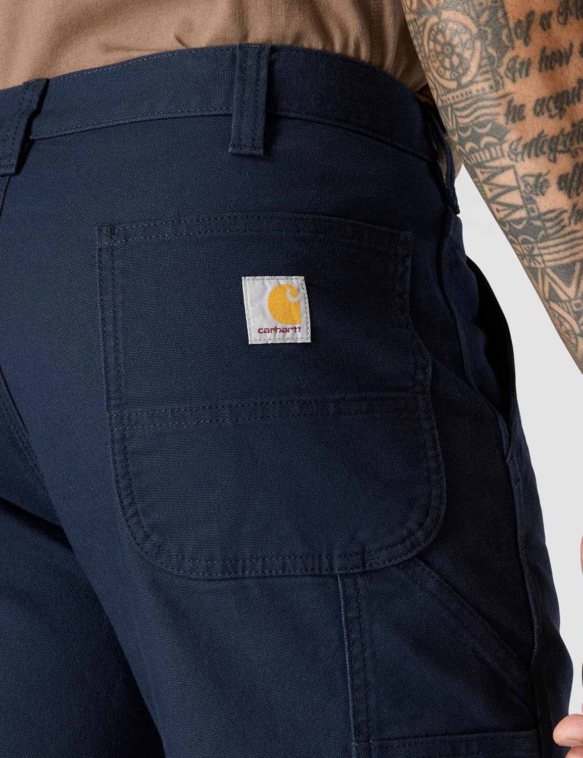 image:imageCarhartt Mens Relaxed Straight Rugged Flex Duck DungareeNavy