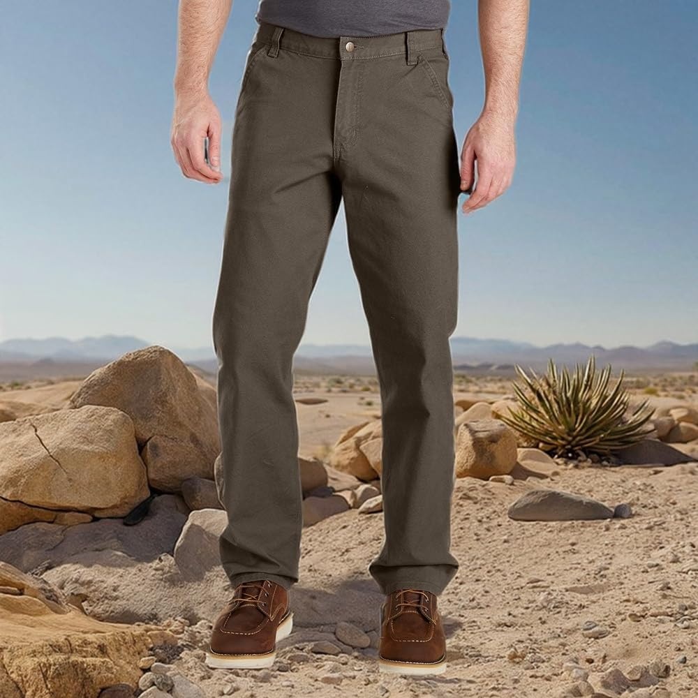 image:imageCarhartt Mens Relaxed Straight Rugged Flex Duck DungareeTarmac