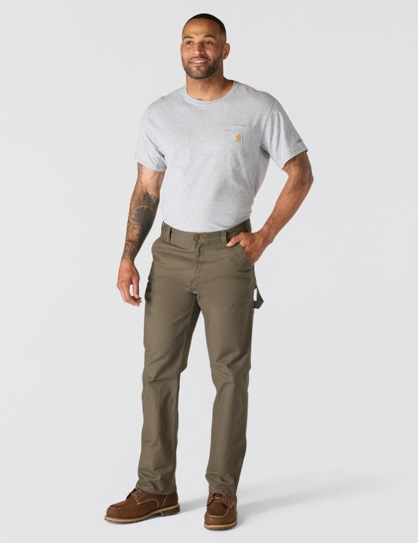 image:imageCarhartt Mens Relaxed Straight Rugged Flex Duck DungareeTarmac