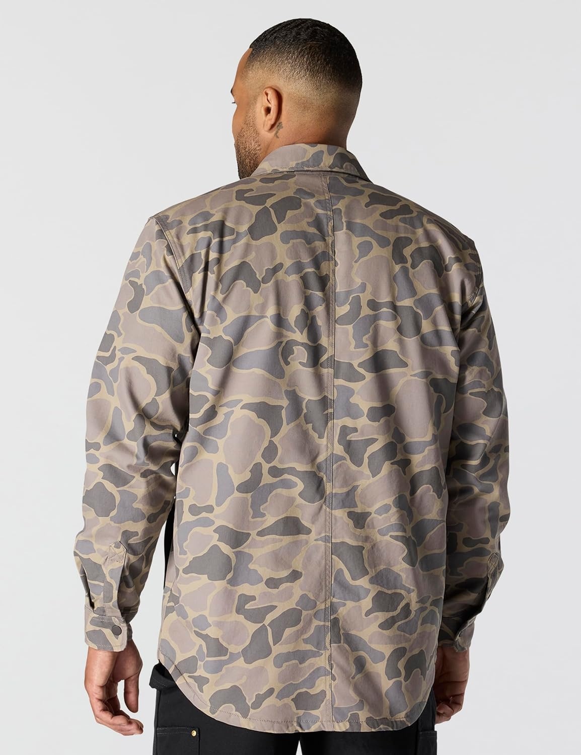 image:imageCarhartt Mens Rigby Relaxed Shirt JacKhaki Vintage Camo