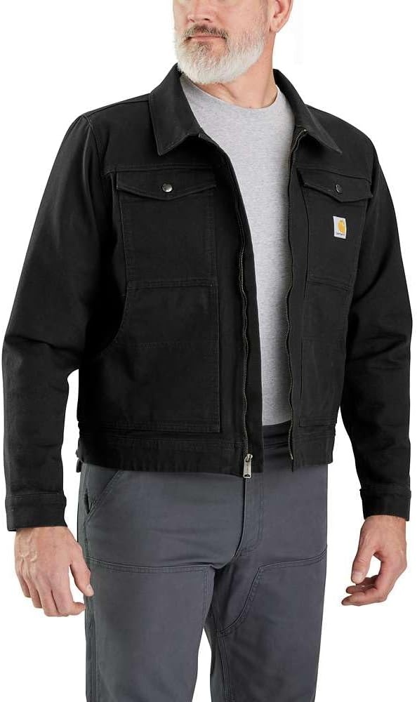 image:imageCarhartt Mens Rugged Flex Duck Berwick JacketBlack