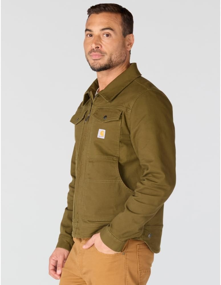 image:imageCarhartt Mens Rugged Flex Duck Berwick JacketBurnished Logs