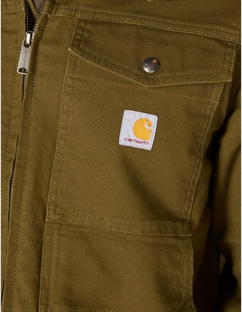 image:imageCarhartt Mens Rugged Flex Duck Berwick JacketBurnished Logs