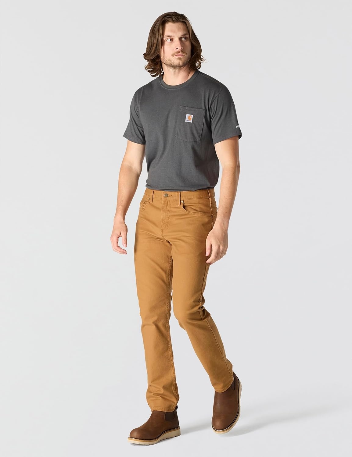 image:imageCarhartt Mens Rugged Flex Duck PantCarhartt Brown