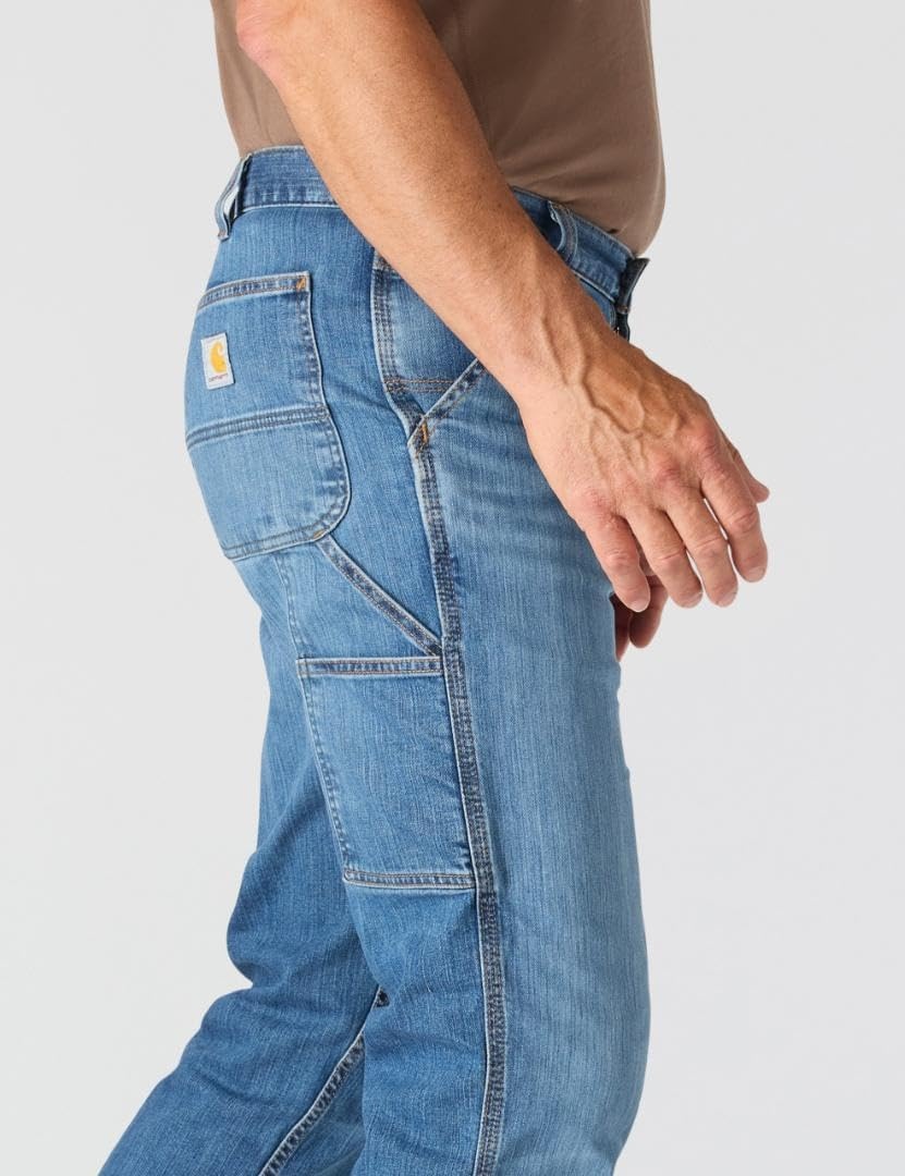 image:imageCarhartt Mens Rugged Flex Relaxed Fit Utility JeanHoughton