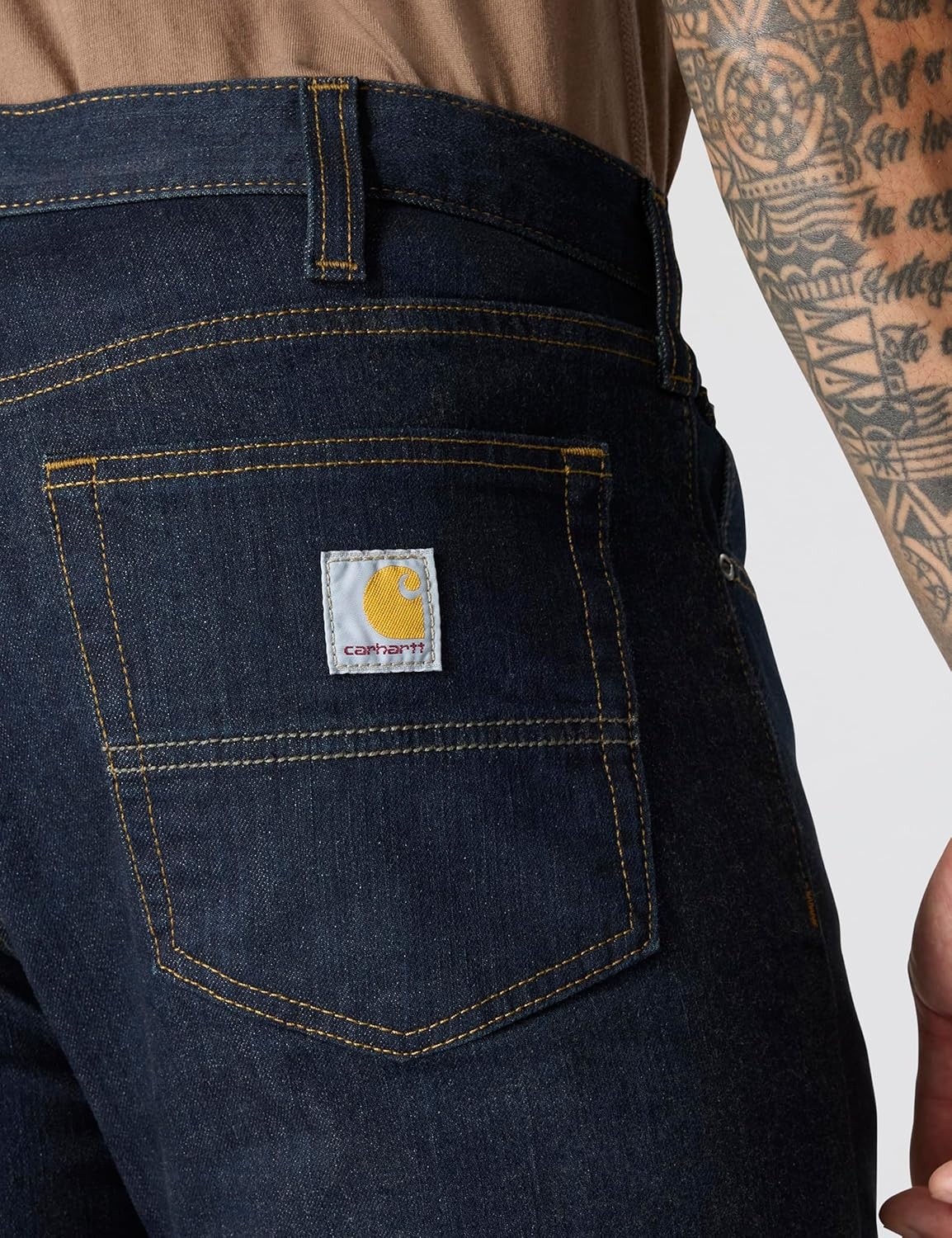 image:imageCarhartt Mens Slim Tapered Rugged Flex JeanErie